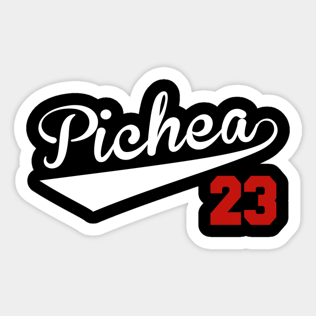 Pichea Puerto Rico Baseball Pichaera Funny Puerto Rican Siempre Picheo Sticker by PuertoRicoShirts